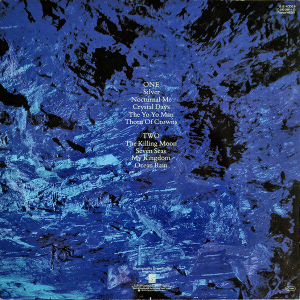 Echo & The Bunnymen : Ocean Rain (LP, Album)