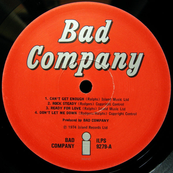 Bad Company (3) : Bad Co (LP, Album, Gat)