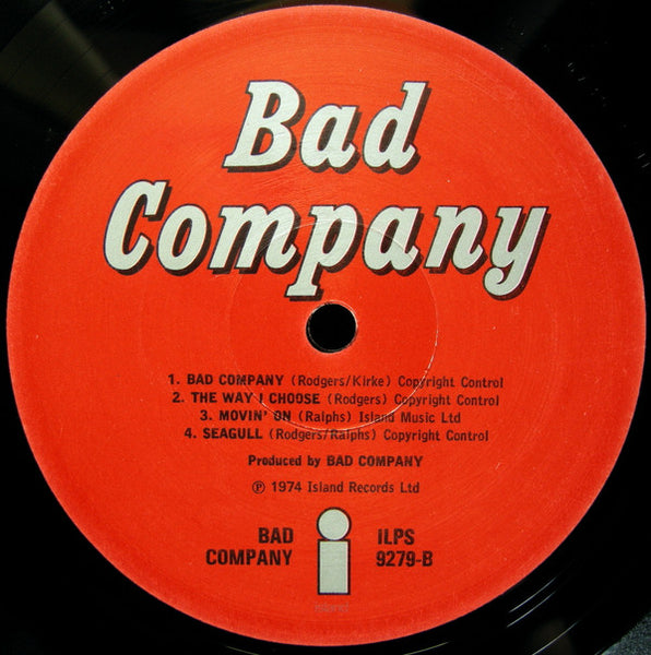 Bad Company (3) : Bad Co (LP, Album, Gat)