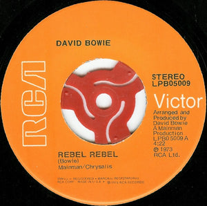 David Bowie : Rebel Rebel (7", Single, US )