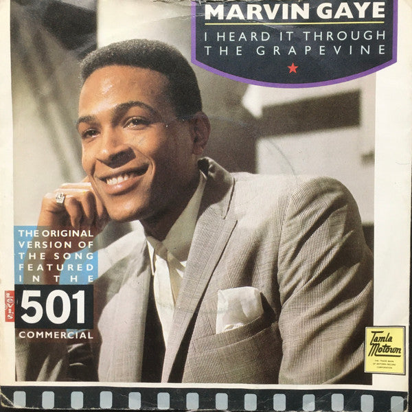 Marvin Gaye : I Heard It Through The Grapevine (7", Single)