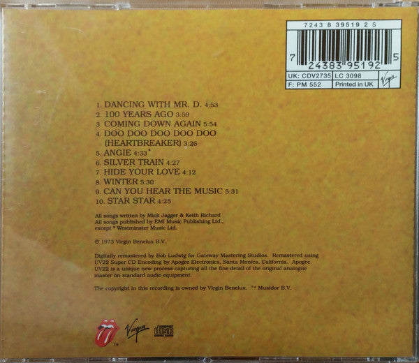 The Rolling Stones : Goats Head Soup (CD, Album, RE, RM)