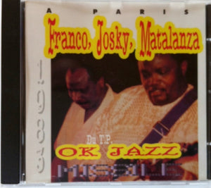 Franco, Josky*, Matalanza* Du T.P. OK Jazz* : A Paris 1983 Missile (CD, RE)