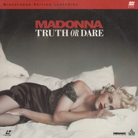 Madonna : Truth Or Dare (Laserdisc, 12", NTSC, Wid)