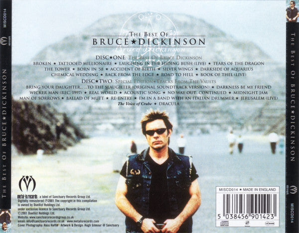 Bruce Dickinson : The Best Of Bruce Dickinson (2xCD, Comp, Unofficial)