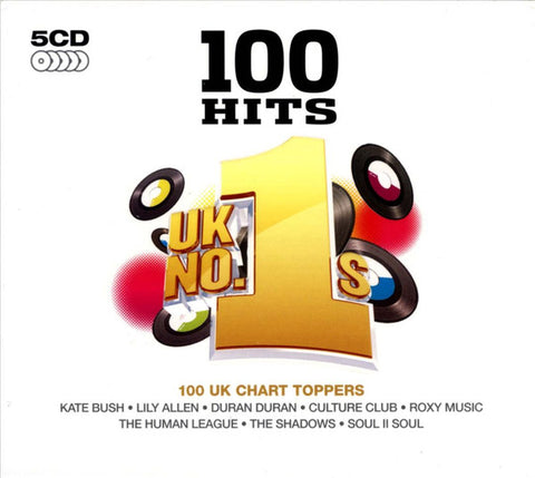 Various : 100 Hits UK No. 1s (5xCD, Comp)