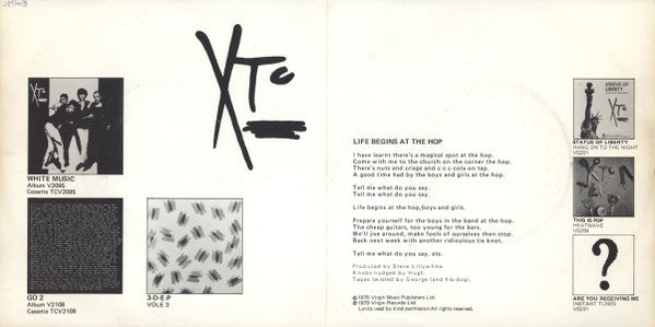 XTC : Life Begins At The Hop (7", Single)