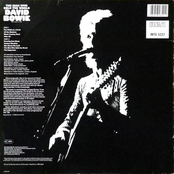 David Bowie : The Man Who Sold The World (LP, Album, RE)