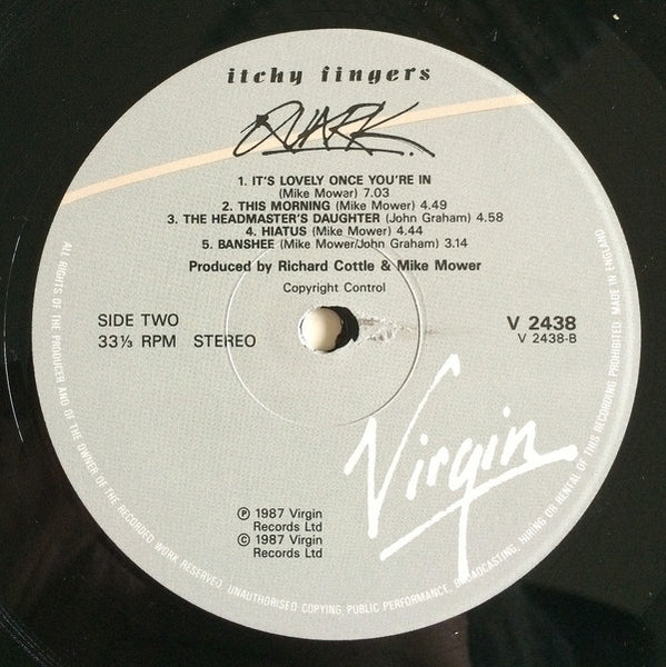 Itchy Fingers : Quark (LP, Album)