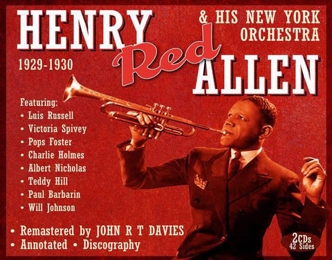 Henry Allen & His New York Orchestra* : 1929-1930 (2xCD, Comp)