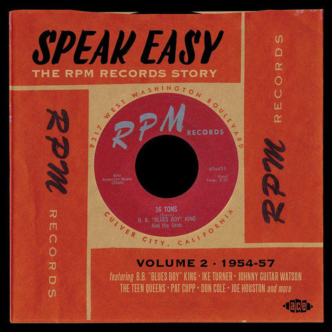 Various : Speak Easy - The RPM Records Story Volume 2 1954-57 (2xCD, Comp)