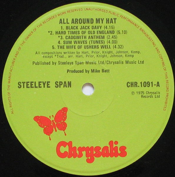 Steeleye Span : All Around My Hat (LP, Album)