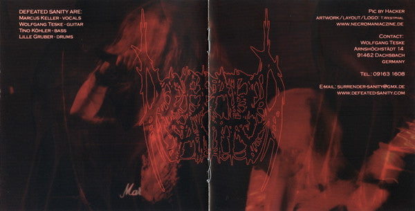 Defeated Sanity : Prelude To The Tragedy (CD, Album)