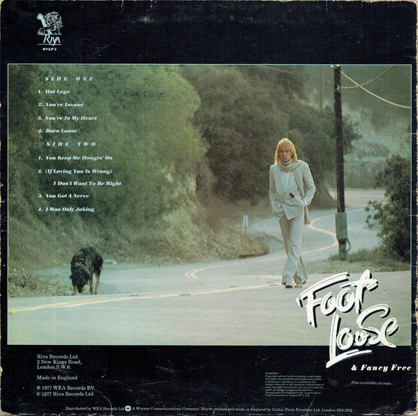 Rod Stewart : Foot Loose & Fancy Free (LP, Album)