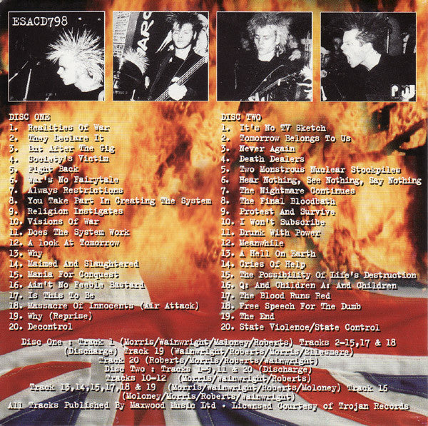 Discharge : Free Speech For The Dumb (2xCD, Comp)