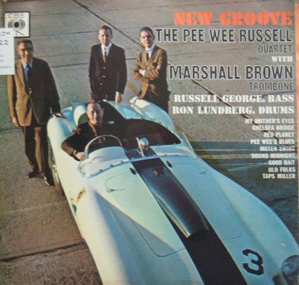 The Pee Wee Russell Quartet* With Marshall Brown : New Groove (LP, Album, Mono)