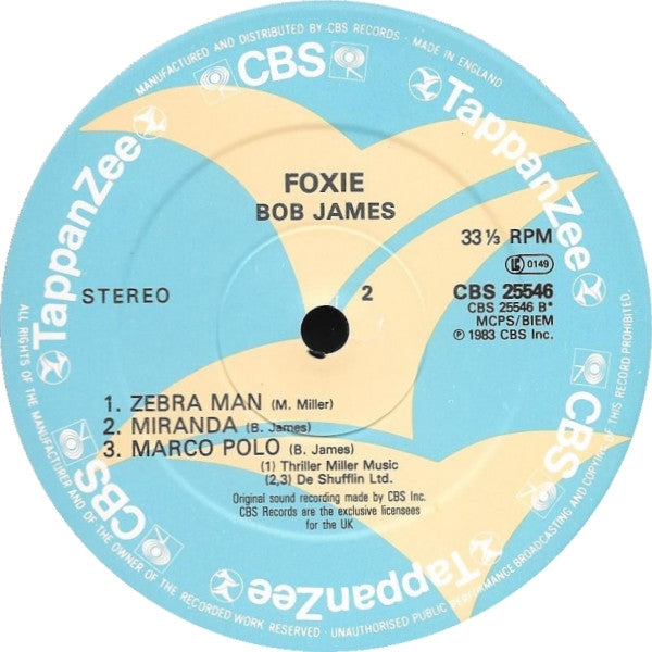 Bob James : Foxie (LP, Album)