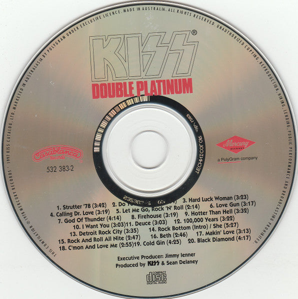 Kiss : Double Platinum (CD, Comp, RE, RM)