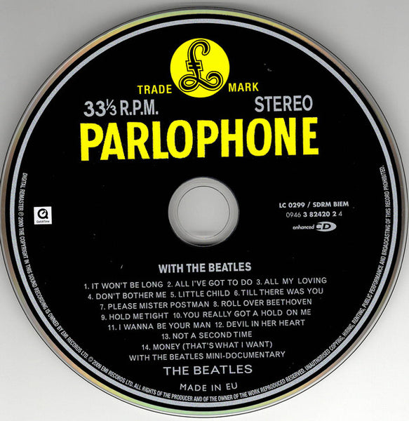 The Beatles : With The Beatles (CD, Album, Enh, RE, RM, RP)