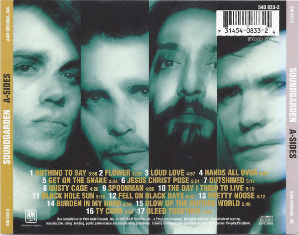 Soundgarden : A-Sides (CD, Comp)