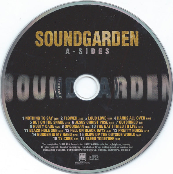 Soundgarden : A-Sides (CD, Comp)