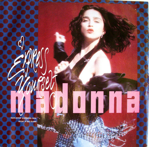 Madonna : Express Yourself (12", Single)