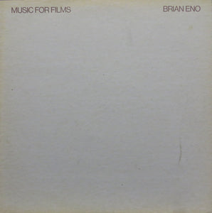 Brian Eno : Music For Films (LP, Album)