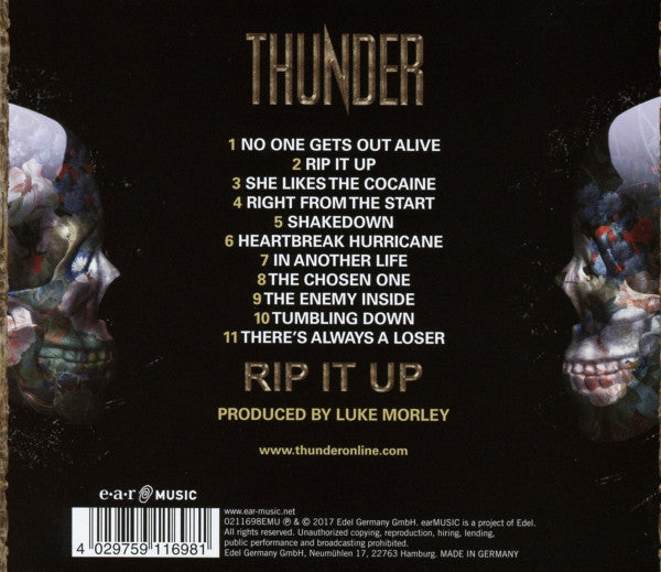 Thunder (3) : Rip It Up (CD, Album)