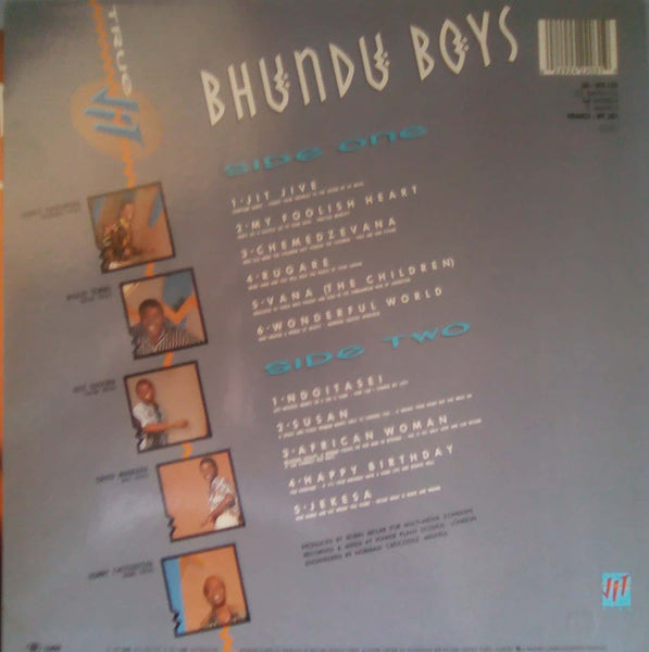 Bhundu Boys : True Jit (LP, Album)