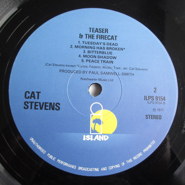 Cat Stevens : Teaser And The Firecat (LP, Album, RE)