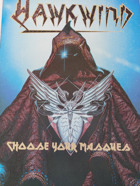 Hawkwind Choose Your Masques UK Tour 1982 Programme