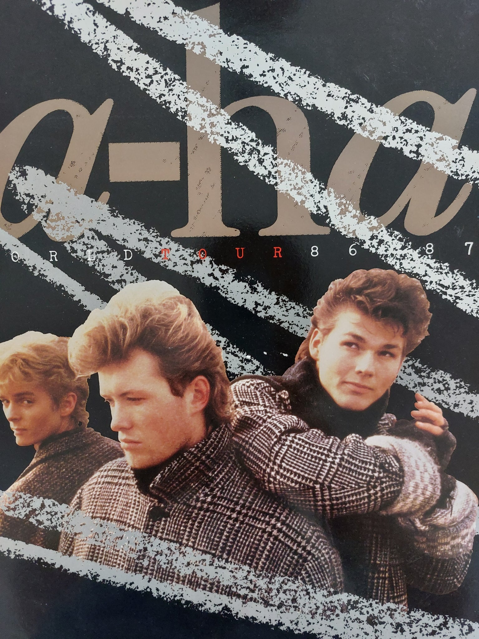 A-HA WORLD TOUR 86/87 JAPAN CONCERT PROGRAM BOOK