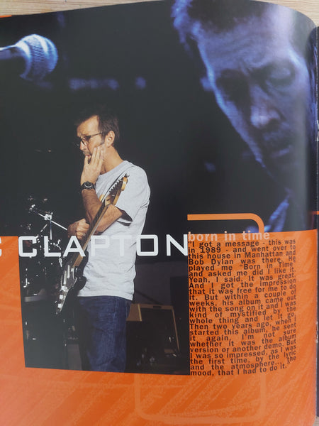 Eric Clapton Pilgrim World Tour 1998 Concert Program Tour Book