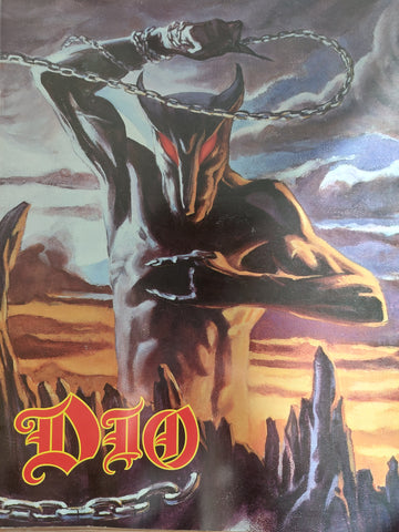 Dio Holy Diver Tour Programme Book Ronnie James Dio Campbell Original 1984