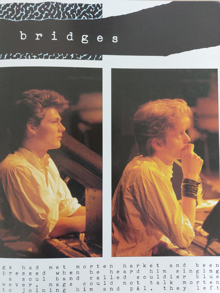 A-HA WORLD TOUR 86/87 JAPAN CONCERT PROGRAM BOOK