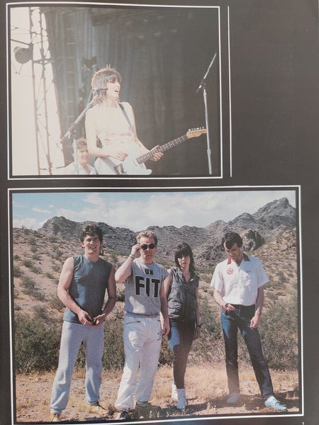 The Pretenders on Tour 1984 Programme