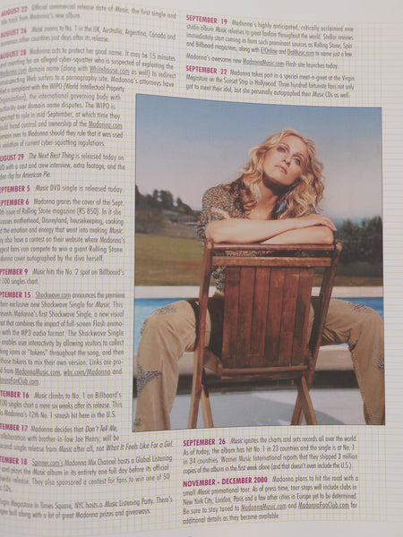 "MADONNA - ICON" (2000) Official Fab Club Magazine No.35