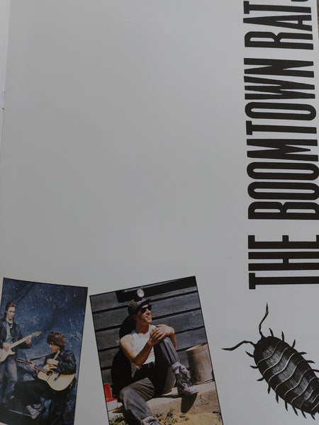 The Boomtown Rats Tour Concert Programme Tour book