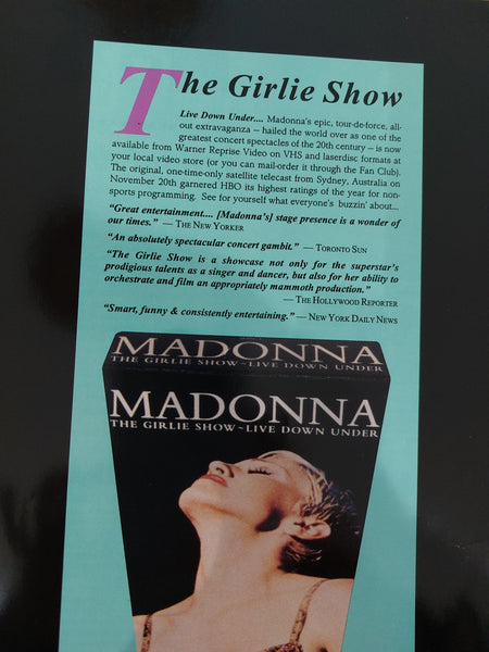 Madonna Icon Fan Club Magazine Volume 4 Issue Celebration Tour