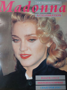 MADONNA A CELEBRATION 1986 Shanghai Surprise Special Magazine