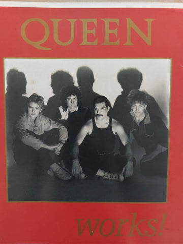 QUEEN : WORKS TOUR 1984 ORIGINAL TOUR PROGRAMME UK