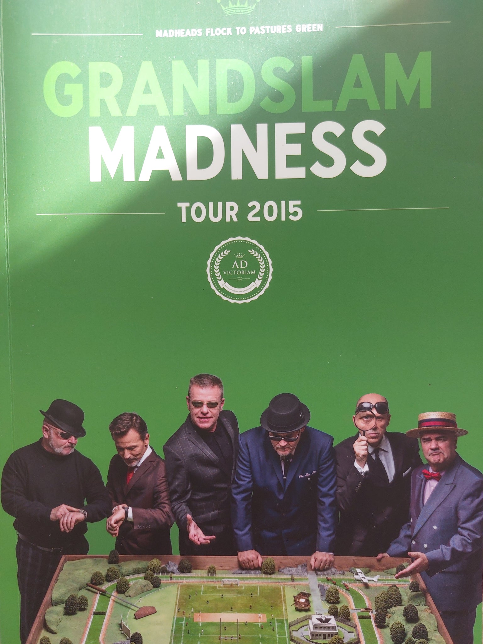 MADNESS - GRANDSLAM TOUR PROGRAMME 2015 suggs ska 2 tone cd lp mod stiff KIX79