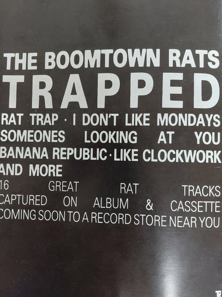 The Boomtown Rats Tour Concert Programme Tour book