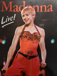 madonna live whos that girl 1987 CONCERT TOUR PROGRAMME