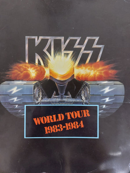 Kiss World Tour 1983-1984 Official Tour Programme live