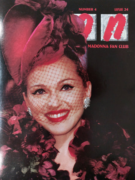 MADONNA  ICON FAN CLUB MAGAZINE NUMBER 24 VOLUME 6 ISSUE 4 EVITA ERA