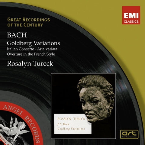 Johann Sebastian Bach, Rosalyn Tureck : Goldberg Variations, Italian Concerto, Aria Variata, Overture In The French Style (2xCD, Mono, RM)