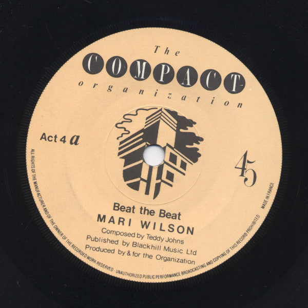 Mari Wilson : Beat The Beat (7", Single, Pap)