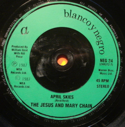 The Jesus And Mary Chain : April Skies (2x7", Single, Ltd, Gre)