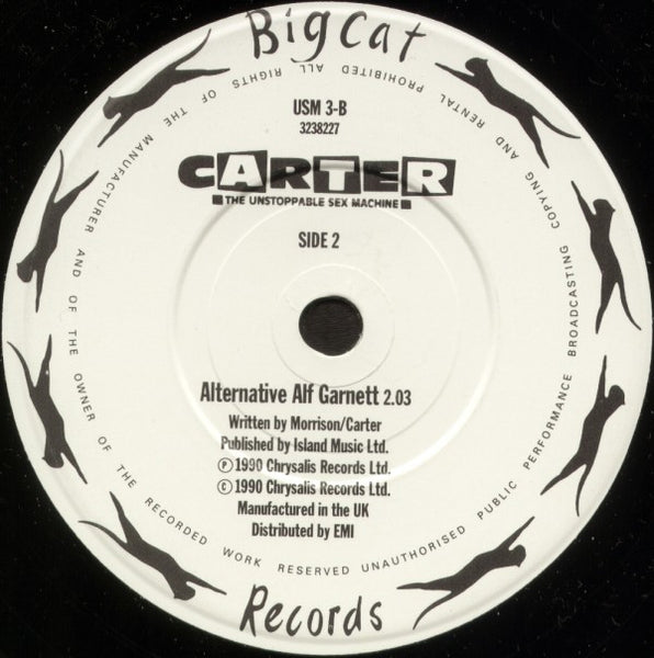 Carter The Unstoppable Sex Machine : Rubbish (7", Single, RE, Pap)